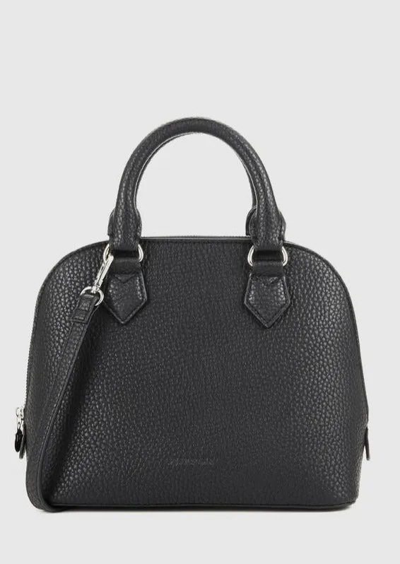 ELIZABETH Bowler Bag - Black