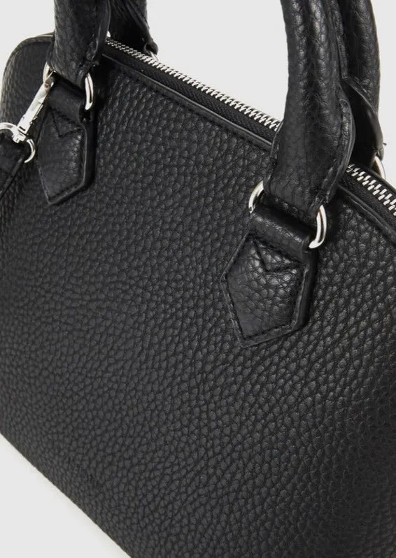 ELIZABETH Bowler Bag - Black