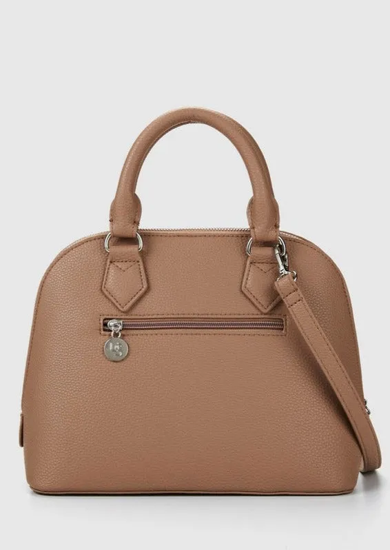 ELIZABETH Bowler Bag - Nude