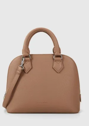 ELIZABETH Bowler Bag - Nude