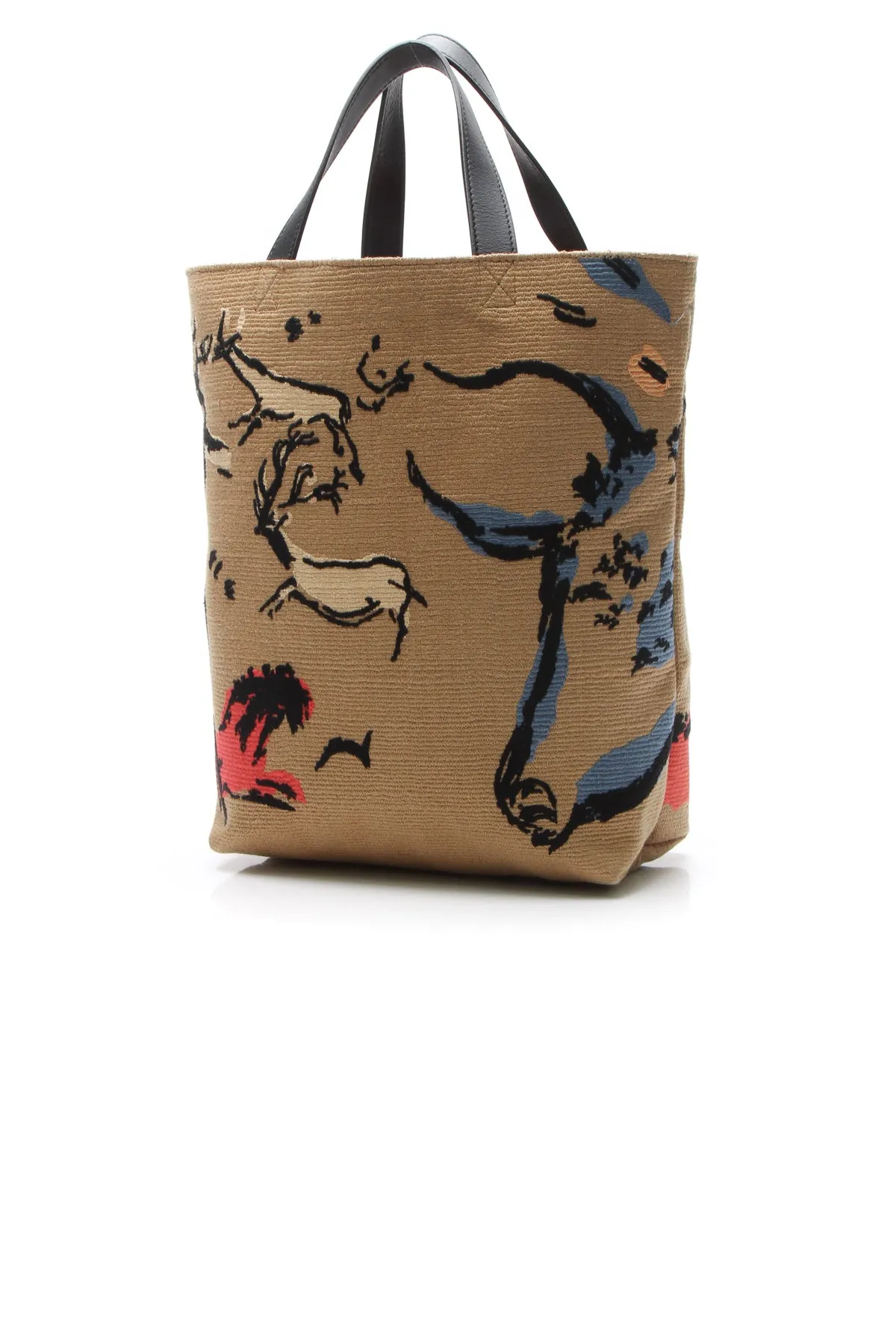Embroidered Sauvage Tote Bag