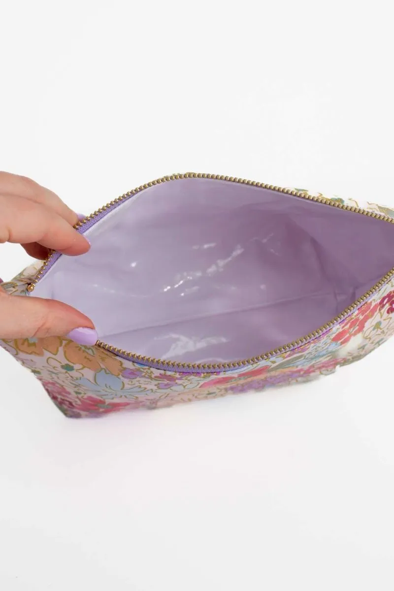 English Rose Canvas Maxx Toiletry Bag