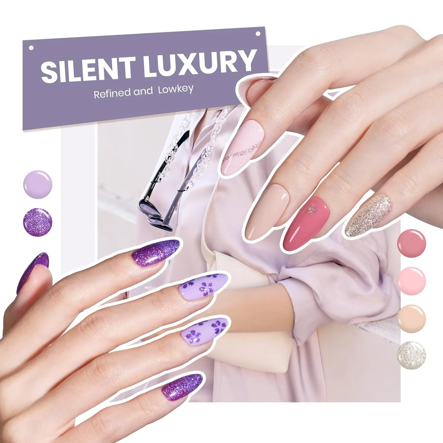 Exquisite Femininity-60 Colors Perfect Gift Gel Nail Polish Set