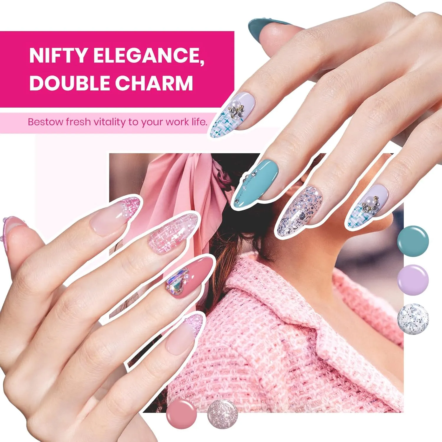 Exquisite Femininity-60 Colors Perfect Gift Gel Nail Polish Set