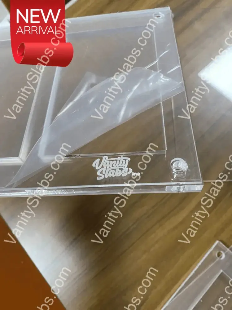 Fancy Acrylic Vanity 3 Slab Display (Wall and Table Top Kit Included)