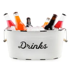 Farmhouse Enamelware Drinks Tub