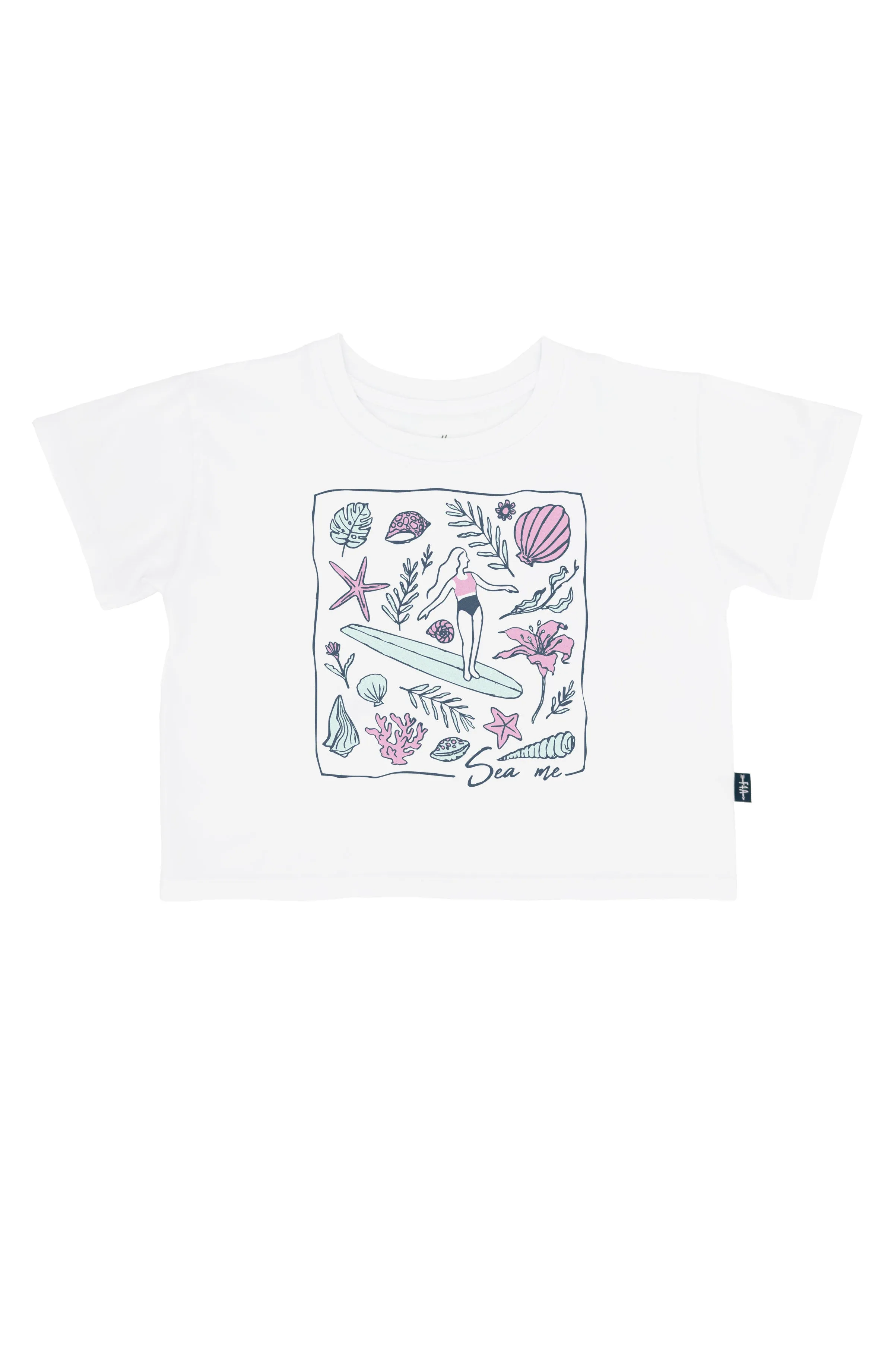 Feather 4 Arrow Sea Me Crop Top Tee