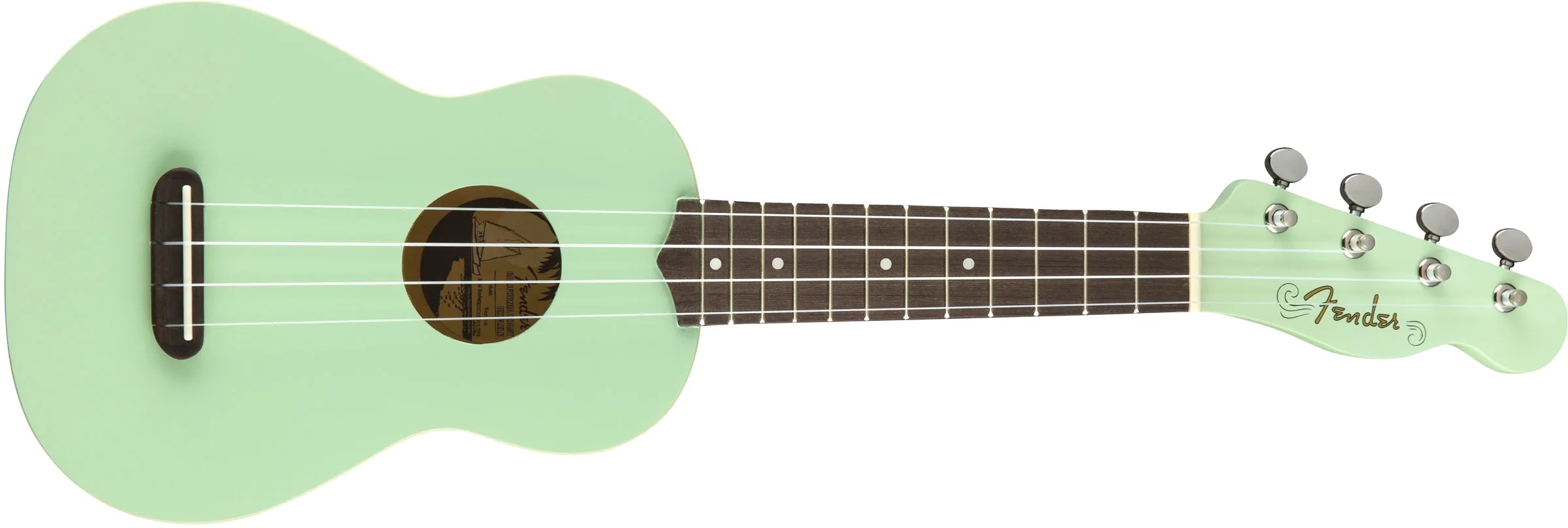 Fender Venice Soprano Surf Green Ukulele