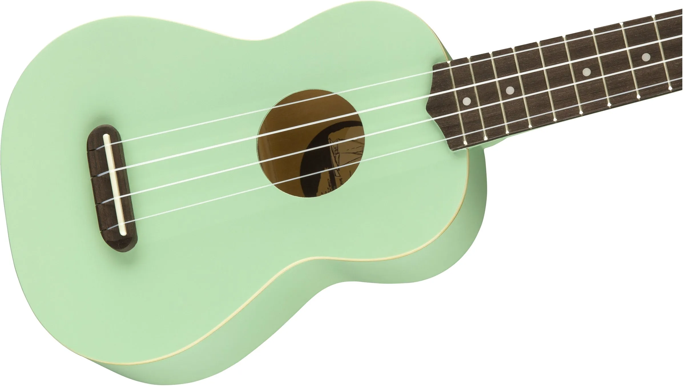 Fender Venice Soprano Surf Green Ukulele