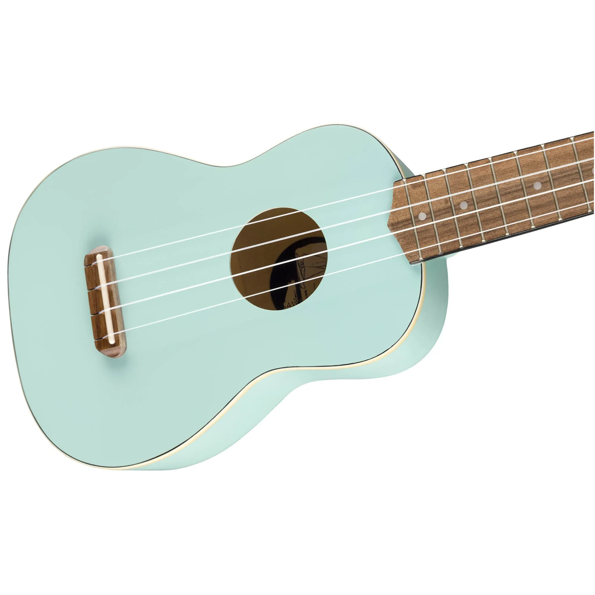 Fender Venice Soprano Ukulele - Daphne Blue