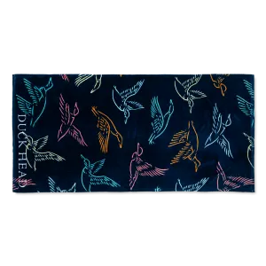 Flying Mallard Beach Towel