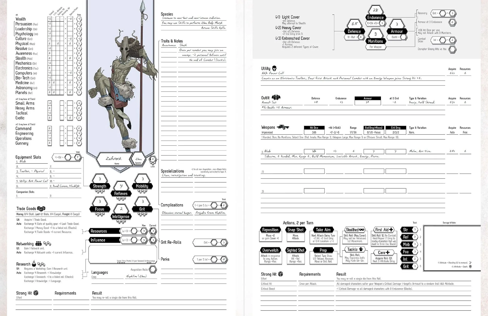 Fragged Empire 2nd Edition Supplement: Archetypes (PDF)