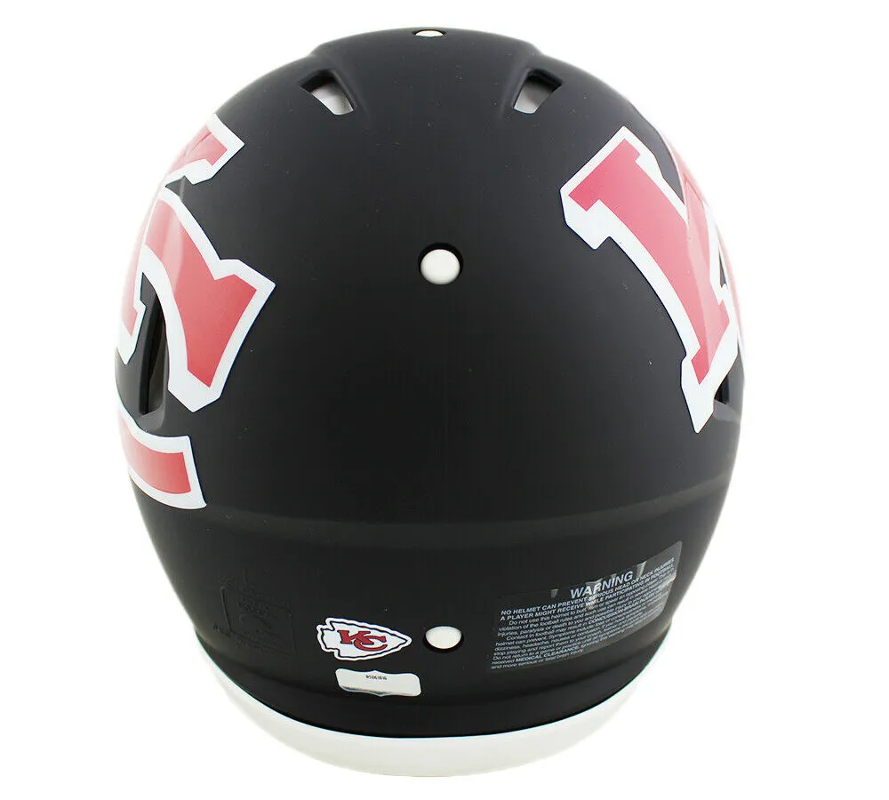 Frank Clark Signed Kansas City Chiefs Speed Authentic AMP NFL Helmet