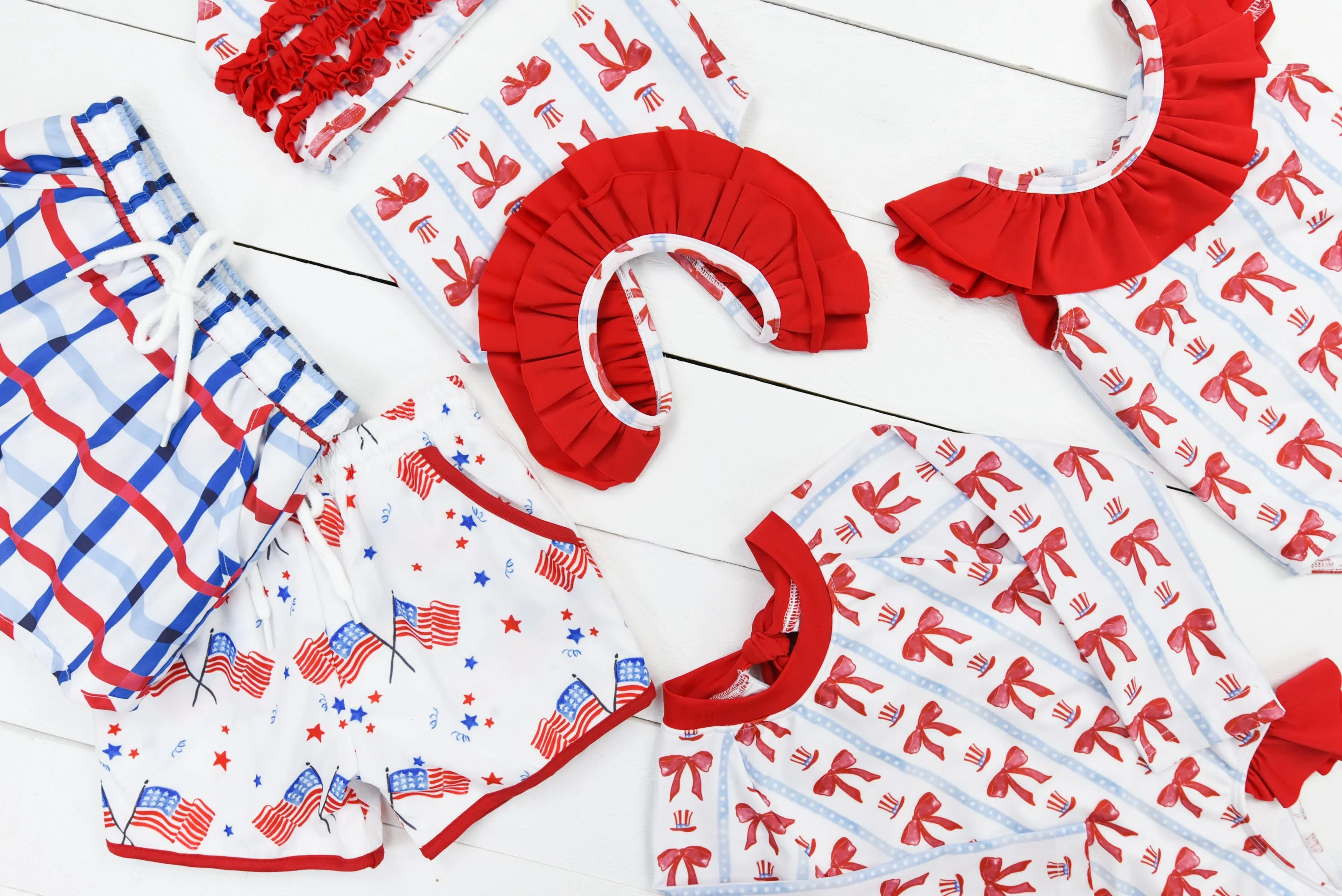 Freedom Girls Two Piece Swimsuit