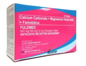 Fulzimed (Calcium Carbonate   Magnesium-OH   Famotidine)
