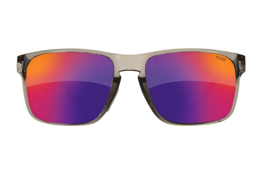 Fuse Egmont Sunglasses | Clear Grey