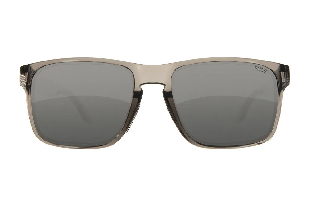 Fuse Egmont Sunglasses | Clear Grey