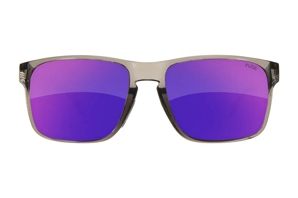 Fuse Egmont Sunglasses | Clear Grey