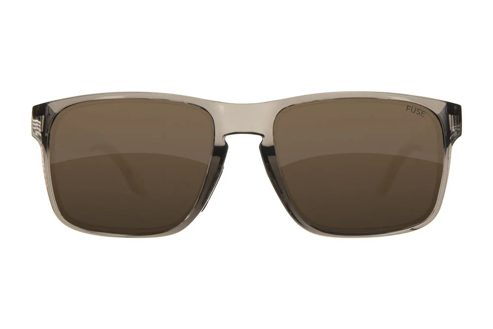 Fuse Egmont Sunglasses | Clear Grey