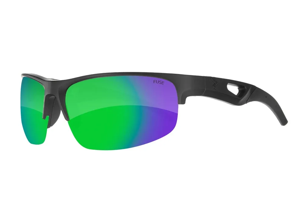 Fuse Prescription Cayo Sunglasses | Matte Black