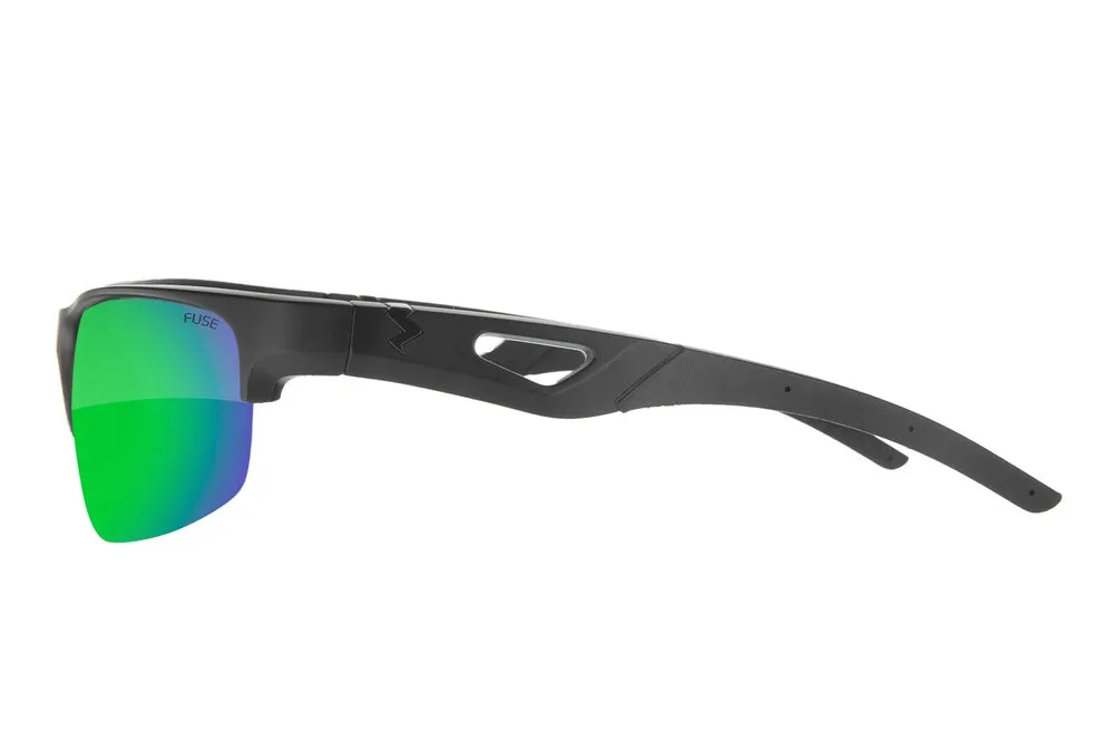Fuse Prescription Cayo Sunglasses | Matte Black