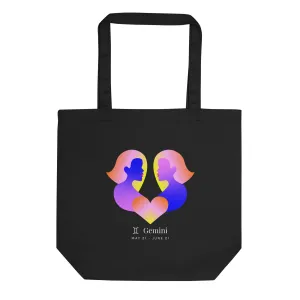 Gemini Zodiac Tote Bag