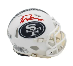 George Kittle Signed San Francisco 49ers Speed Salute to Serve 3 NFL Mini Helmet