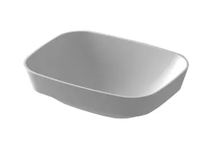 Gia Benchtop Semi Recessed Stone Basin - 500mm - G38586