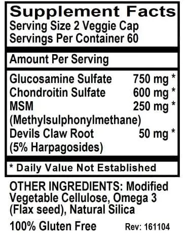 Glucosamine Chondroitin Plus, 120 vcap