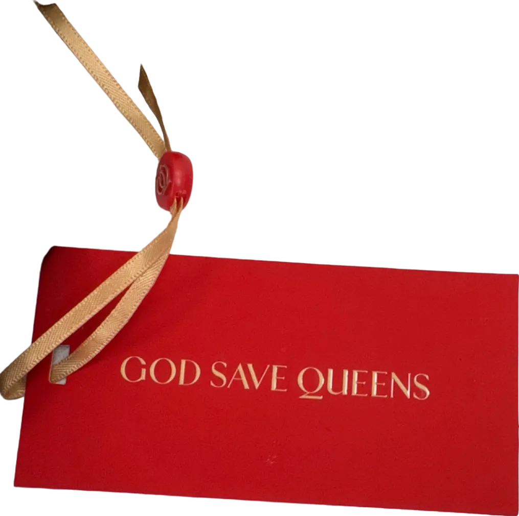 God Save Queens Black Ruffle Bikini Bottom XS