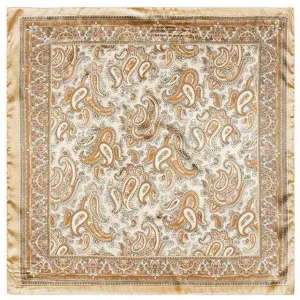 Gold Paisley Tuch