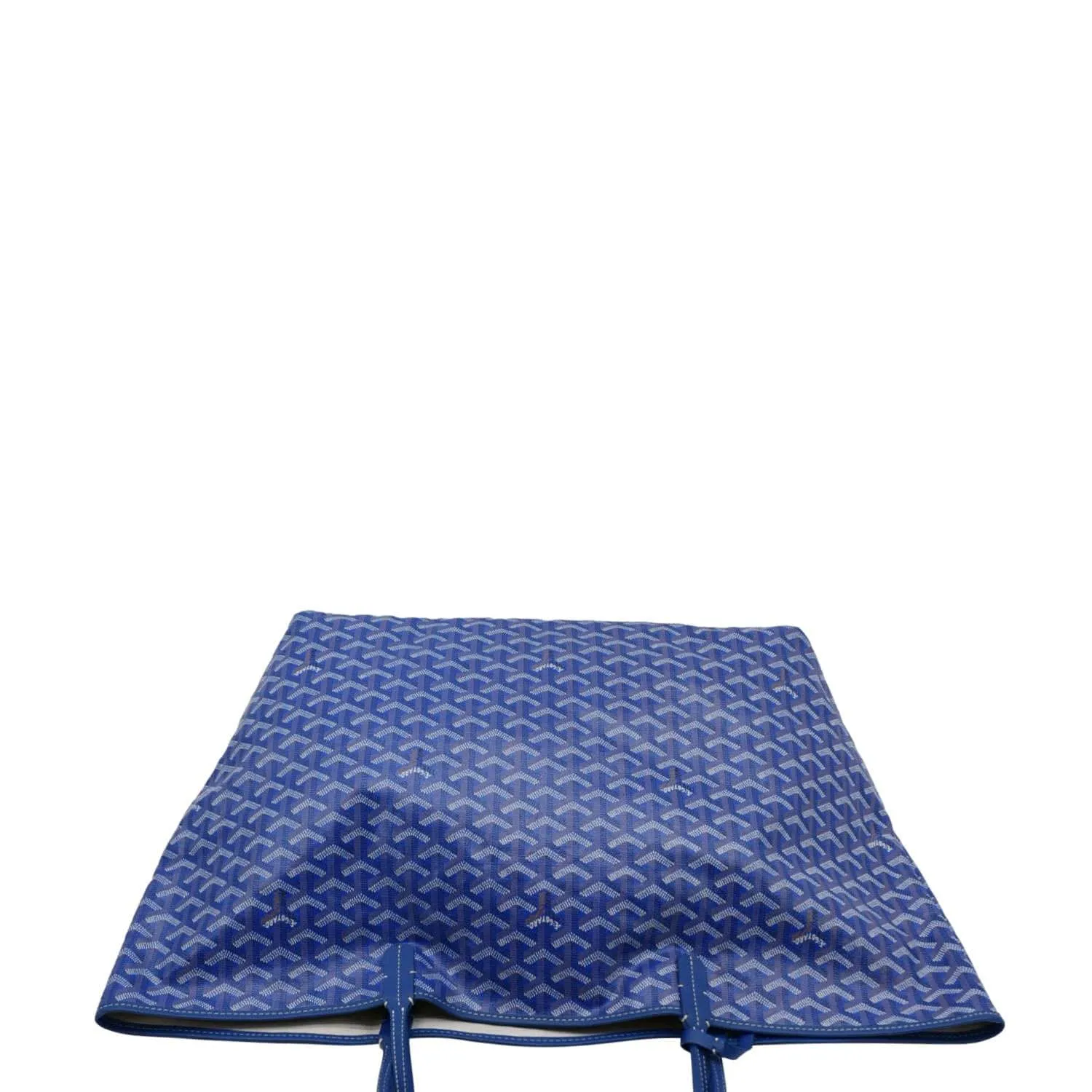 GOYARD Saint Louis GM Canvas Tote Bag Blue