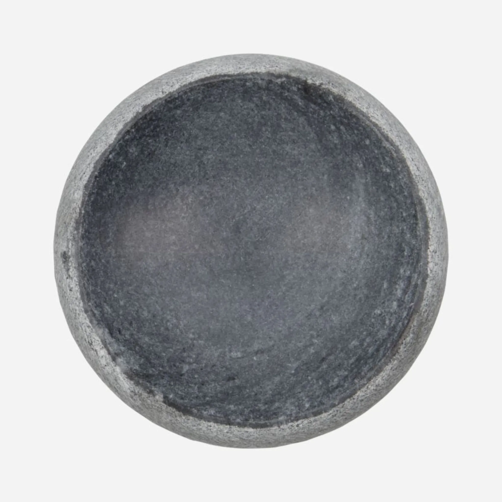 Grå marmor skål