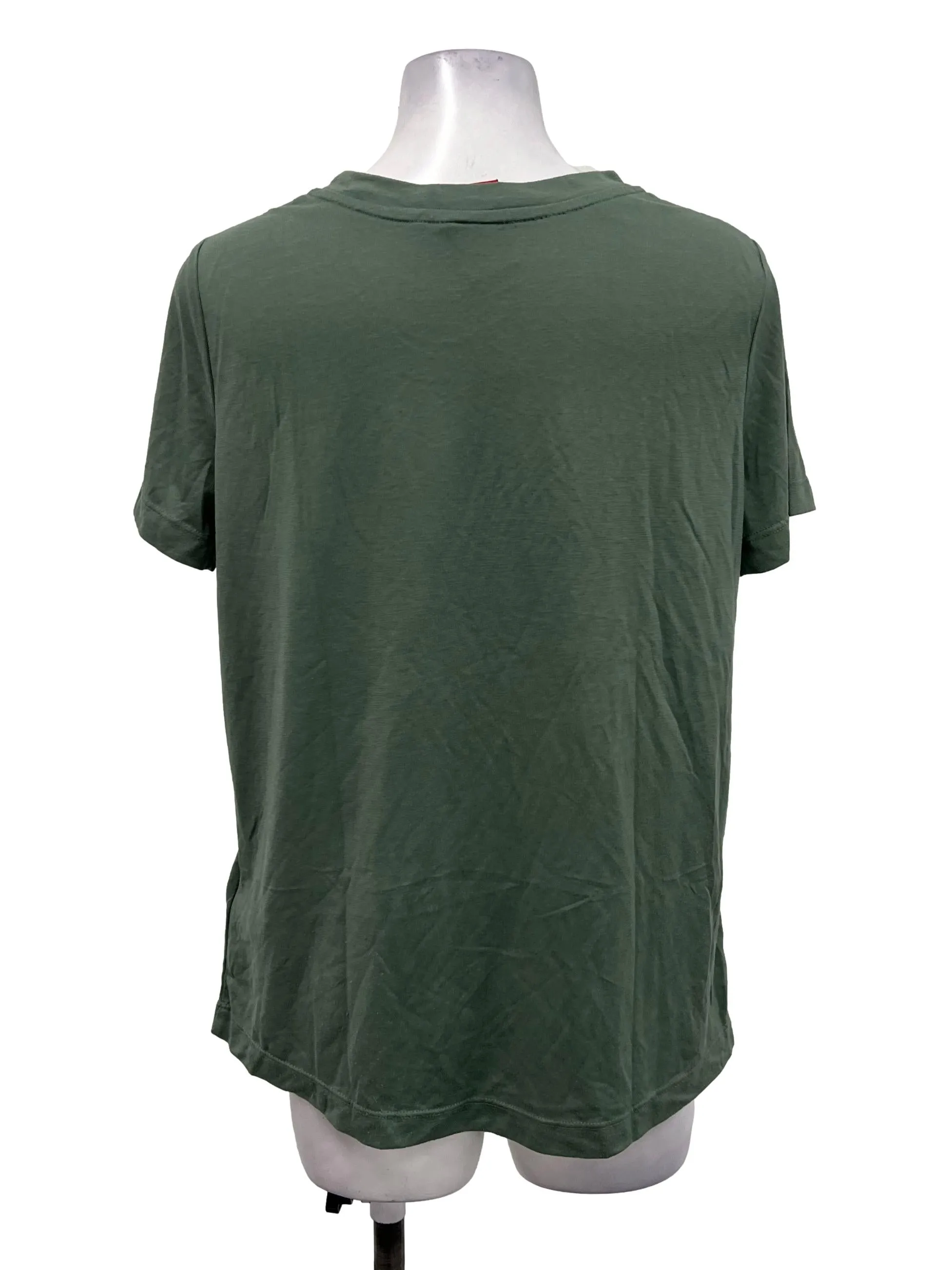 Green Crop Top