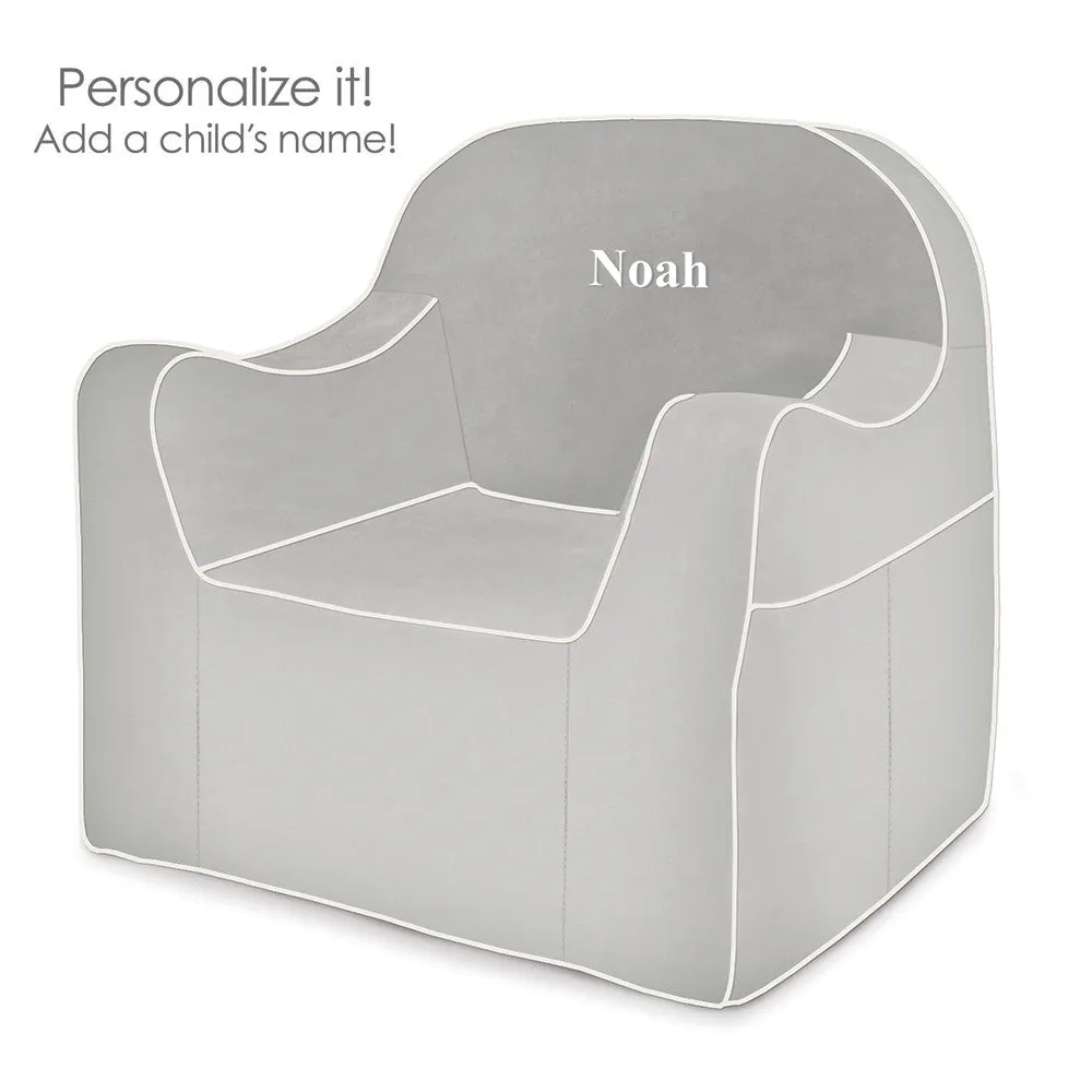 Grey Reader Children's Chair