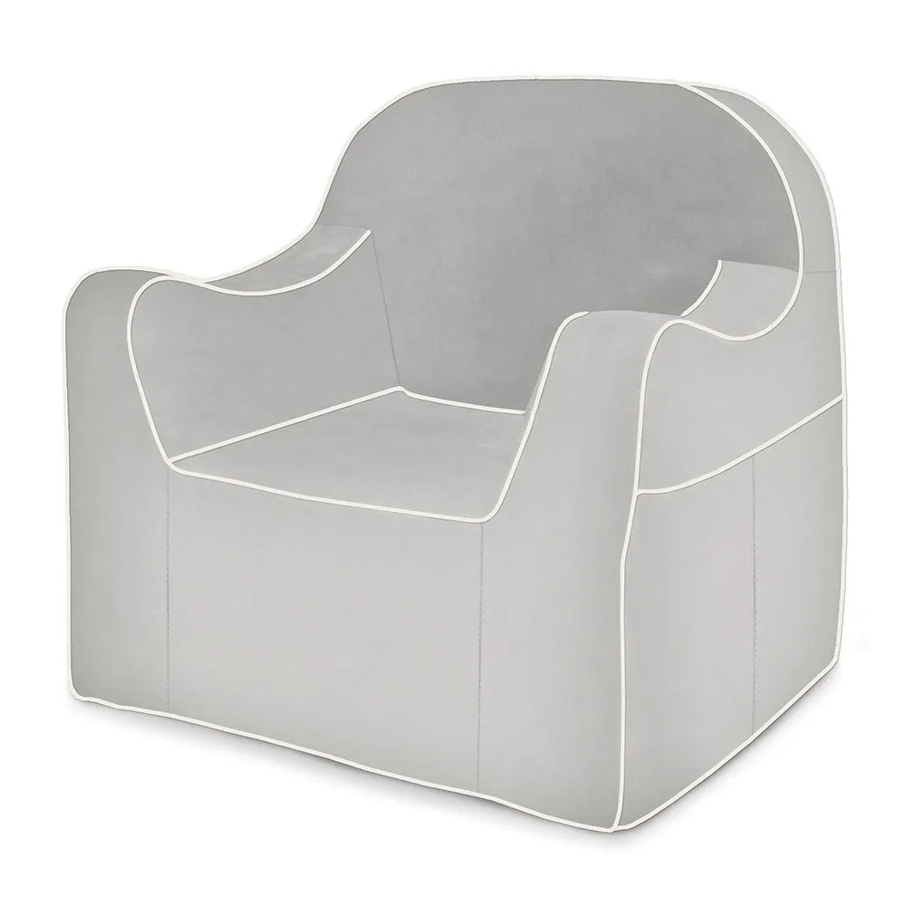 Grey Reader Children's Chair