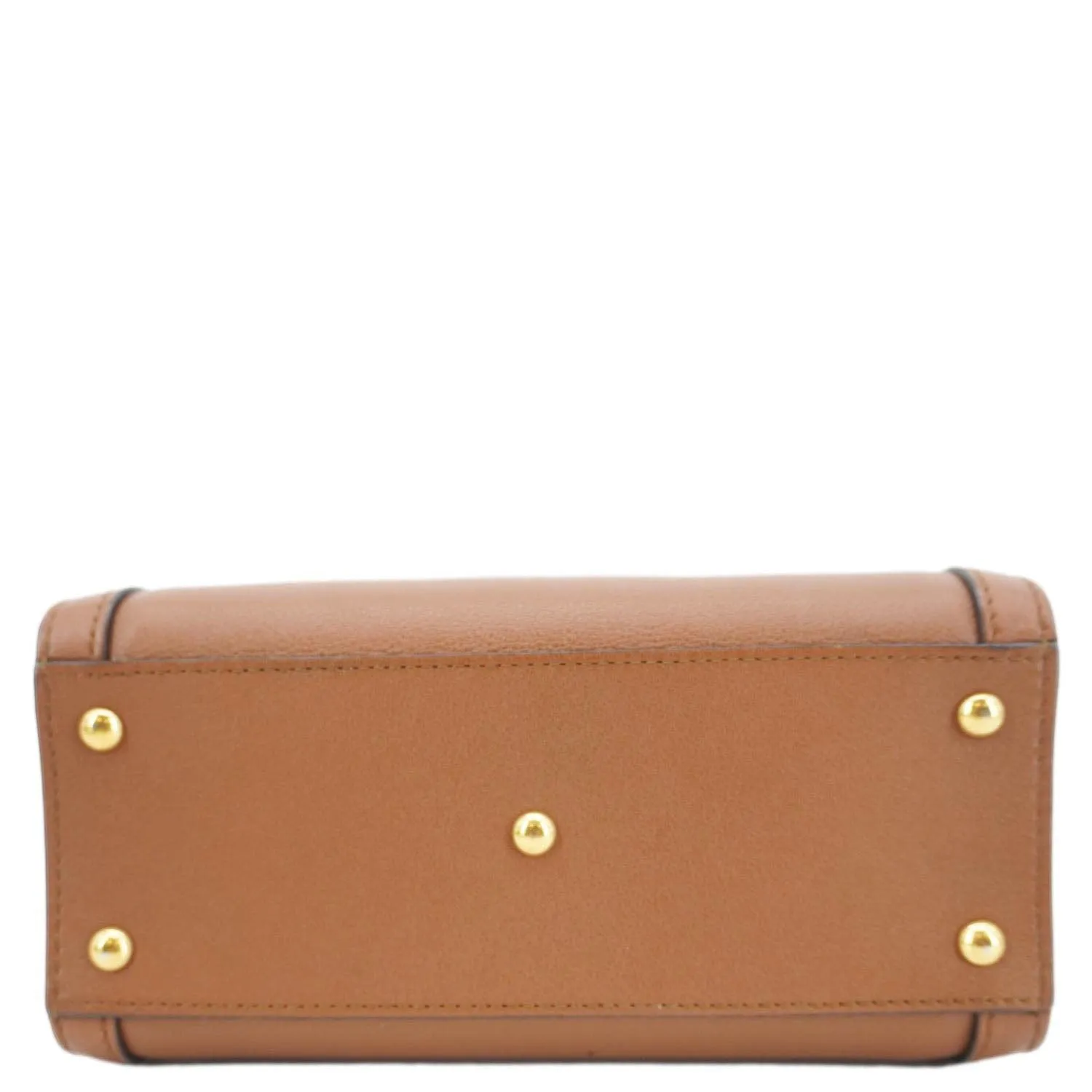 GUCCI Diana Bamboo Mini Leather Tote Bag Brown 655661