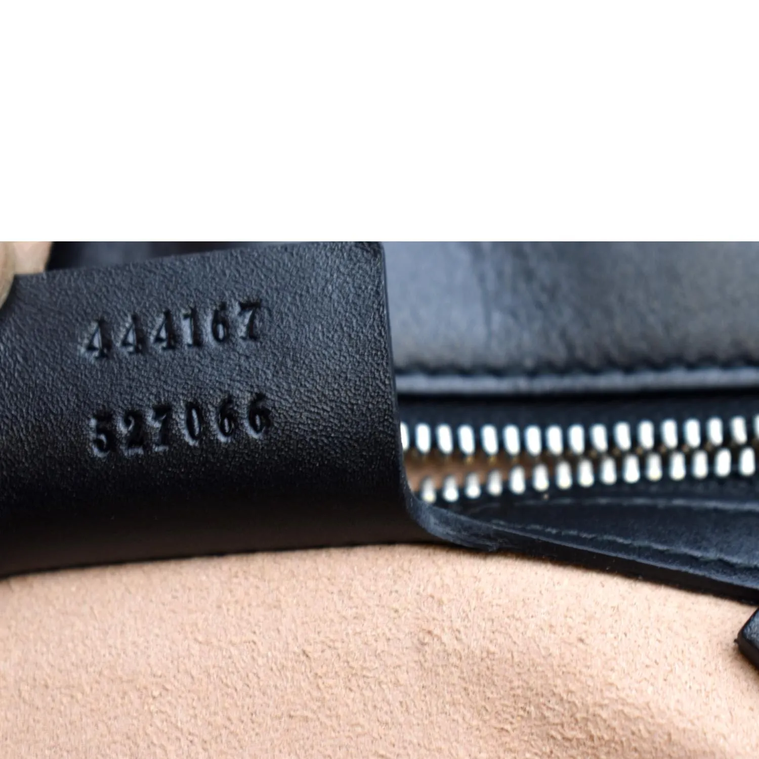 GUCCI Dionysus Leather Tote Bag Black 444167