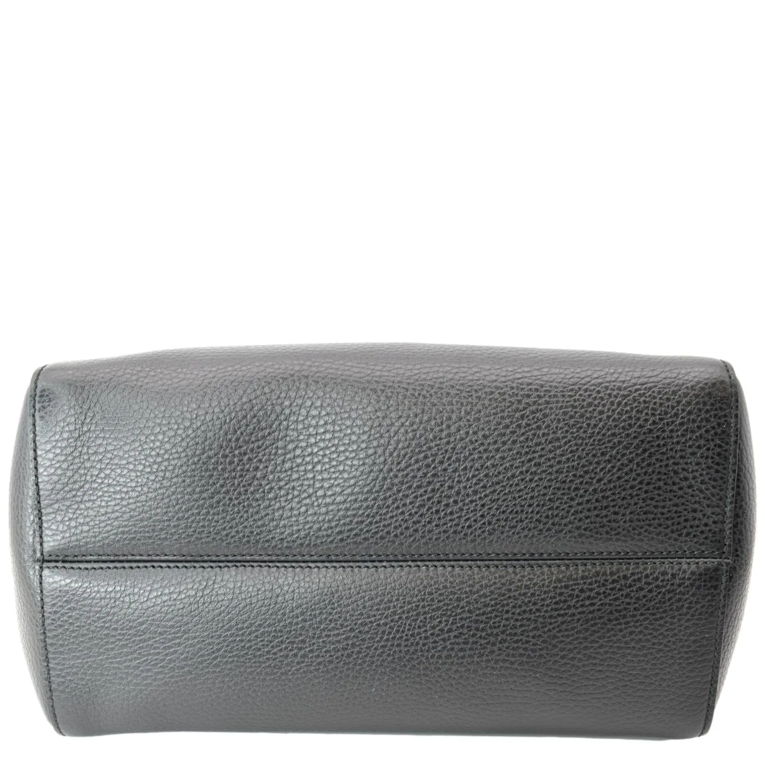 GUCCI Swing Mini Leather Tote Bag Black 354408