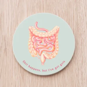Guts Ceramic coaster