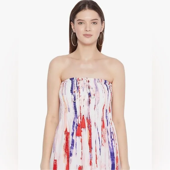 Gypsie Blu Strapless Maxi Dress - NWT