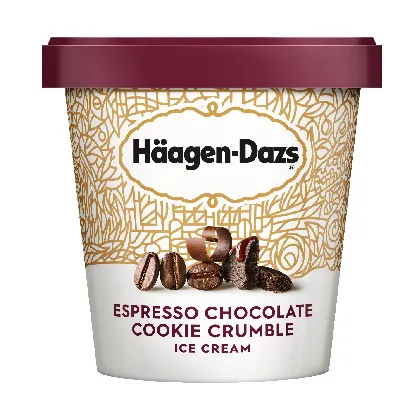 Haagen-Dazs Espresso Chocolate Cookie Crumble (Pint)