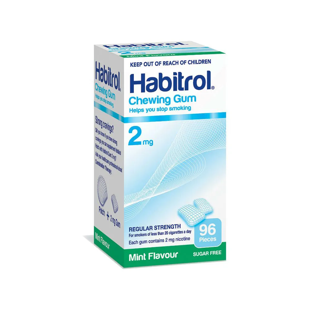 Habitrol Gum Mint 2mg  96 pieces