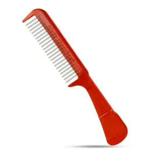 Handle Comb with Wide-Spaced Stainless-Steel Rotating Teeth  Best Seller!