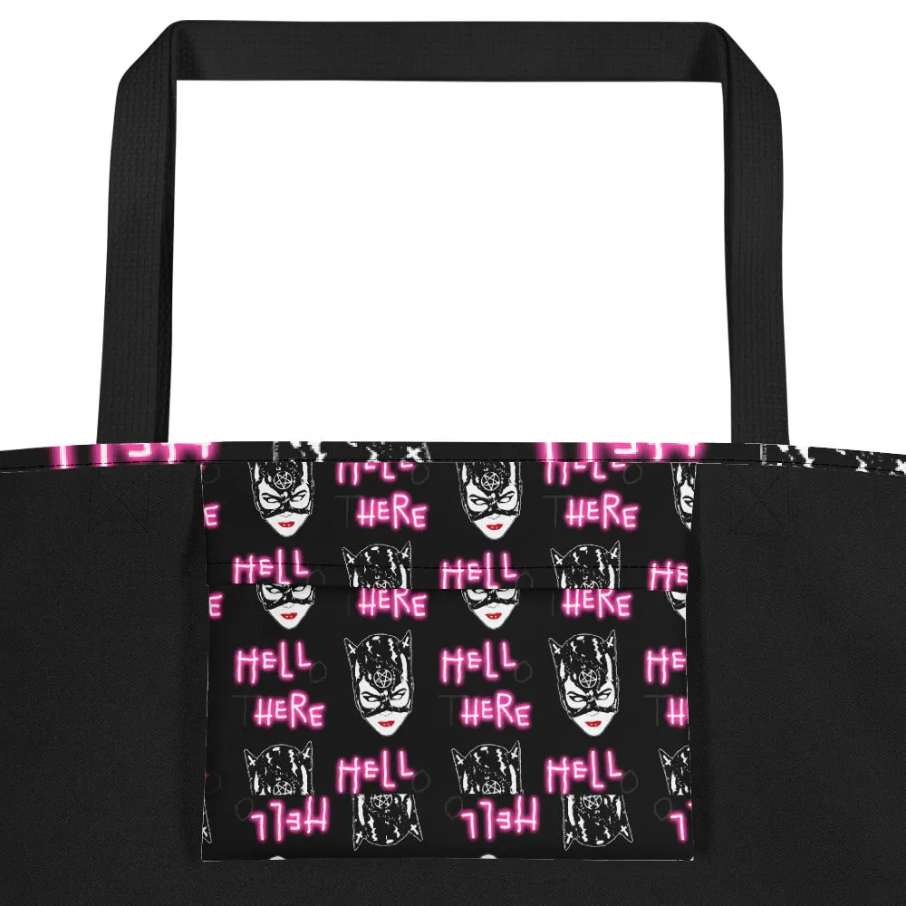 Hell Here Beach Bag