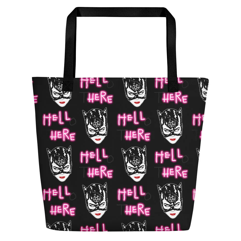 Hell Here Beach Bag