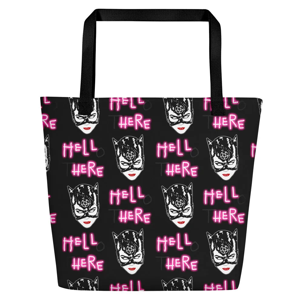 Hell Here Beach Bag