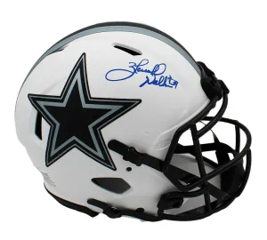 Herschel Walker Signed Dallas Cowboys Speed Authentic Lunar NFL Helmet