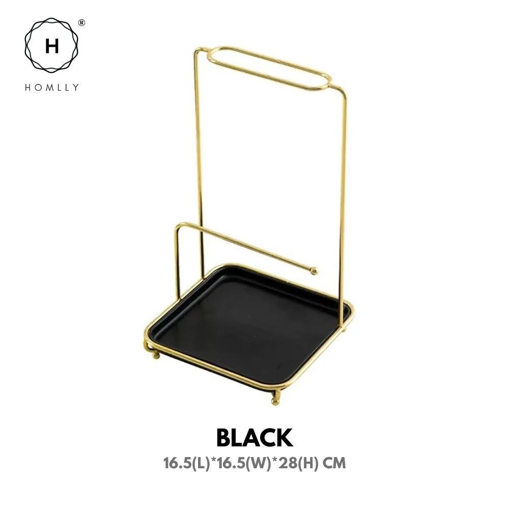 Homlly Marble Jewelry Cosmetic Organizer Display Stand