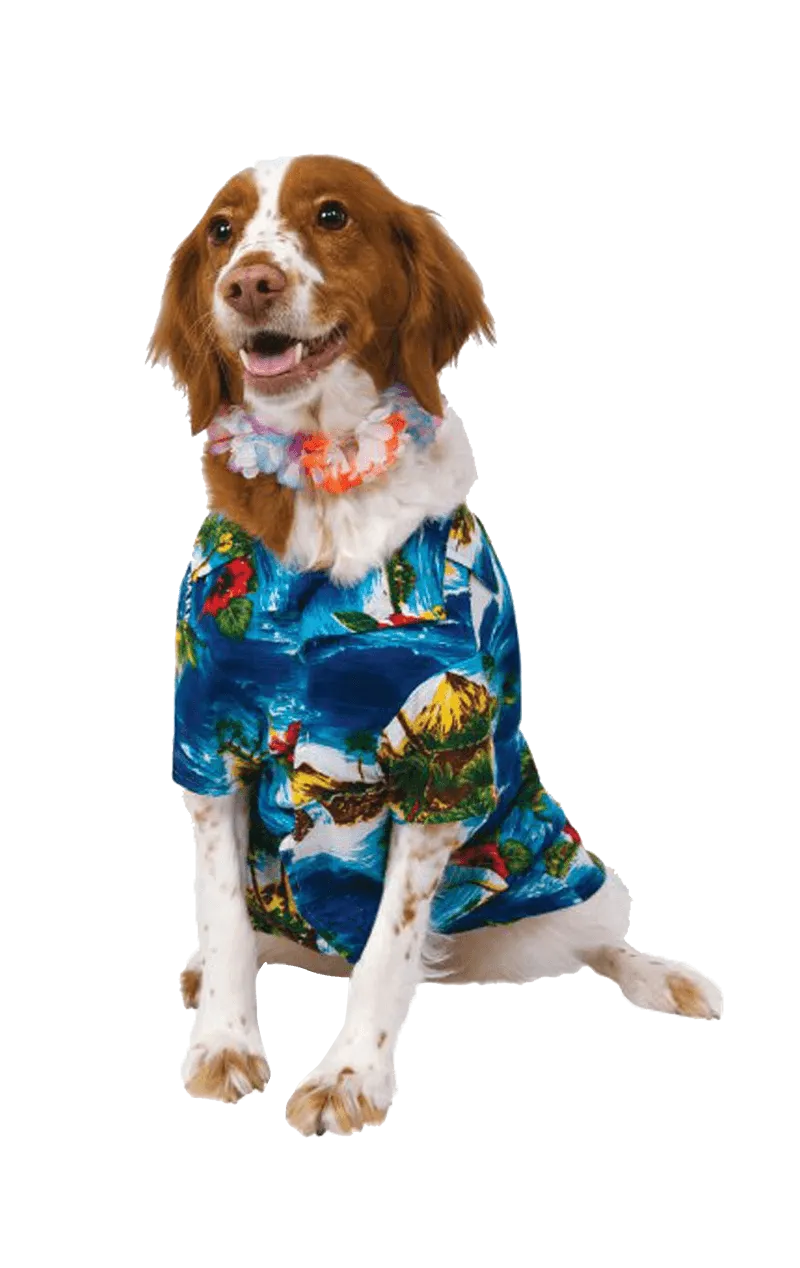 Howliday Hawaiian Dog Costume
